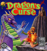 Dragon's Curse TurboGrafx-16 US box art